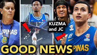 GOOD NEWS sa GILAS LineUP  KUZMA Palalakasin ang GILAS with Clarkson [upl. by Eliath175]