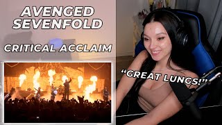 Avenged Sevenfold  Critical Acclaim Live In The LBC  HD  First time Reaction [upl. by Brookner585]