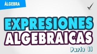 Ejercicio de Expresiones Algebraicas [upl. by Kentigerma]