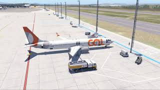 737 MAX XPLANE 11 FUNCIONAMENTO [upl. by Kalina612]