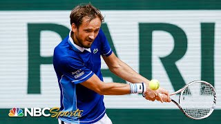 2022 French Open Round 2 Daniil Medvedev vs Laslo Djere  HIGHLIGHTS  5262022  NBC Sports [upl. by Jasmine564]