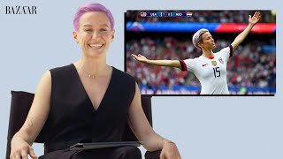 Megan Rapinoe Breaks Down World Cup Win Iconic Power Pose amp Best Fashion Moments  Harper’s BAZAAR [upl. by Yasibit]