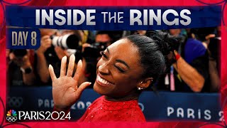 Simone Biles greatness USWNTs dramatic finish highlight Olympics Day 8  Inside the Rings [upl. by Liagabba]