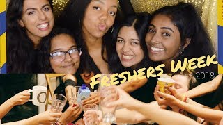 FRESHERS WEEK VLOG 2018  SURREY UNIVERSITY [upl. by Ytinav]