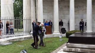 Warren G Harding Presidential Wreathlaying Ceremony [upl. by Dael758]