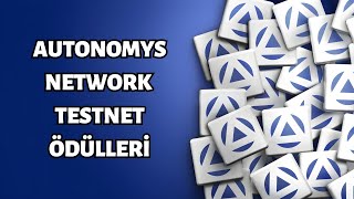 Autonomys Network Testnet Ödülleri [upl. by Einnel]