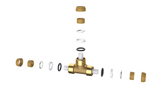 SharkBite EvoPEX Compared to SharkBite Brass Fittings [upl. by Eilram745]