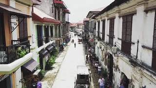 Vigan Ilocos Sur Drone Shots [upl. by Benedikta]