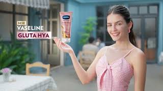 New Vaseline GlutaHya SerumInLotion  For Visibly Brighter Skin from 1st Use [upl. by Halliday]