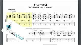 Overrated Rockschool Grade 3 Guitar [upl. by Eustashe]