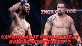 UFC 308 Will Khamzat Chimaev smash Robert Whittaker [upl. by Parik]