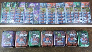 10 MULTIPACKS vs 7 MINI TINS Match Attax 201819 [upl. by Marela]