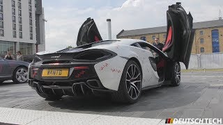 700HP McLaren 570S wDeutsch Tech Exhaust Flames amp Turbo Sounds [upl. by Mariquilla]