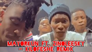 Zinoleesky Ft Mayorkun  Kilofeshe Remix Official Video [upl. by Pettifer]