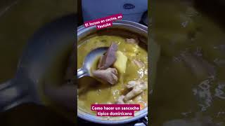 COMO HACER UN SANCOCHO TÍPICO DOMINICANO Fácil y en poco tiempo [upl. by Elhsa]