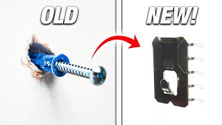 The END Of Drywall Anchors Fastest And Easiest Way To Hang Heavy Items LETS TEST IT How To DIY [upl. by Dorweiler]