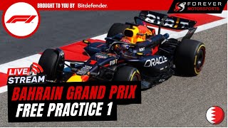 F1 BAHRAIN GP FREE PRACTICE 1 LIVE  Formula 1 Bahrain GP FP1 Live Commentary  Watchalong [upl. by Richmound]