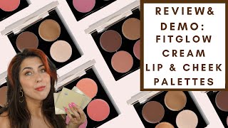 REVIEW amp DEMO FITGLOW CERAMIDE CREAM LIP amp CHEEK PALETTE  Integrity Botanicals [upl. by Ecirad]