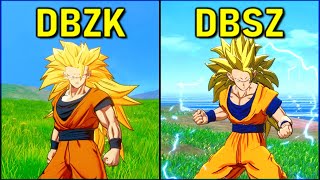 Goku  All Transformations amp Attacks  Sparking Zero vs DBZ Kakarot SSJSSJ2SSJ3SSGSSKX20 [upl. by Ema]