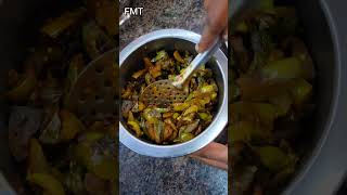 Todays Lunch 😋  Vendakkai Sambar Capsicum Pakoda Brinjal Fry Curd  FoodMagicTamil [upl. by Lorens611]