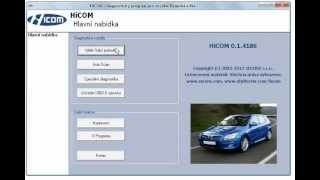 Autodiagnostika HiCOM  identifikace řídící jednotky [upl. by Yhtomit]