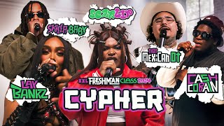 2024 XXL Freshman Cypher With That Mexican OT Skilla Baby ScarLip Cash Cobain and Lay Bankz [upl. by Ylreveb]