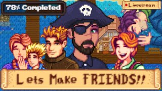 Aiming For More Best Friends  Stardew Valley Livestream Part 44 [upl. by Horsey478]