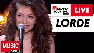 Lorde  Royals  Live du Grand Journal [upl. by Nellaf306]