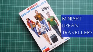 Miniart 135 Urban Travellers 38095 Review [upl. by Tine]