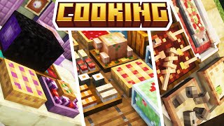 30 AMAZING Minecraft Food and Cooking Mods for Fabric 1201 [upl. by Annawal]