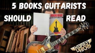 Books EVERY Guitarist Should Read  The Guitarists Bookshelf [upl. by Eisenhart]