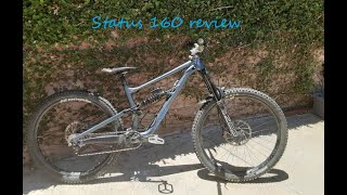 Specialized Status 160 Review First few rides and impressions [upl. by Nanek]