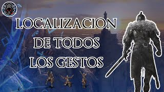 🏆 DARK SOULS 2  Localización de TODOS LOS GESTOS Trofeo Maestro de los gestos [upl. by Aicyle440]