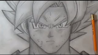 Comment dessiner transformation de Sangoku en Super Saiyan God [upl. by Phyl]