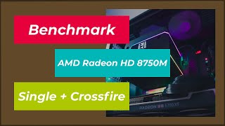 AMD Radeon HD 8750M Benchmark  Single  Dual Graphics [upl. by Alracal]