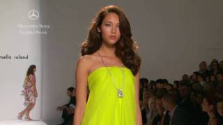 Pamella Roland at New York Fashion Week Spring 2010 Collection [upl. by Issiah]