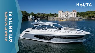 Azimut Yachts  Atlantis 51  POV boat tour esterni e cabine [upl. by Itnava]