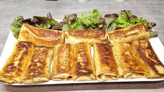 recette de crêpes salés jambon et fromage facile à faire 😋 [upl. by Nahamas]