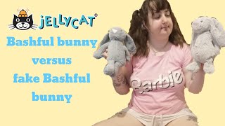 Genuine Jellycat Bashful Bunny versus fake Jellycat Bashful Bunny  DDLG ABDL [upl. by Earla835]