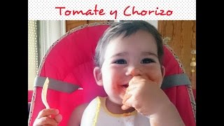 Como hacer Macarrones con Tomate y Chorizo muy fácil [upl. by Clovis452]