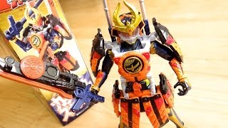 出陣ｴｲｴｲｵｰ AC11 仮面ライダー鎧武 カチドキアームズ 火縄大橙DJ銃は銃モードamp大剣モード！無双セイバー付属 アームズチェンジシリーズ レビュー！ガイム [upl. by Hanna843]