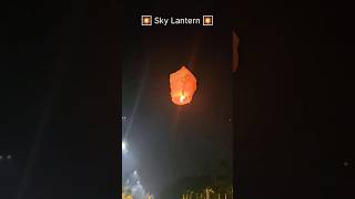 🌠 Sky Lantern in Regency Anantam 🌠 skylanterns diwali2024 light diya lantern sky shorts [upl. by Irolav]