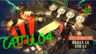 No funciona🤬‼️ Cómo carburar con vacuómetros y vueltas al coco 🤯 Honda CB 450 DX [upl. by Nosredneh]