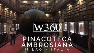 Pinacoteca Ambrosiana A casa dos rascunhos de Da Vinci [upl. by Alomeda]