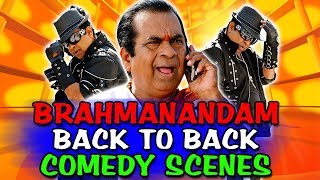 Dangerous Khiladi 2 Brahmanandam Back To Back Comedy  South Indian Hindi Dubbed Best Comedy [upl. by Pepito562]