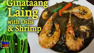 GINATAANG LAING WITH DILIS AND SHRIMP  PANLASANG PINOY [upl. by La Verne]