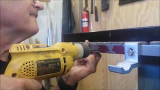 Installing a Vega Utility Fence on my old Delta table saw Part 1 [upl. by Loy953]