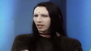 Entrevista a Marilyn Manson DOBLADA por IA [upl. by Hnoj]