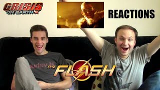 CRISIS ON EARTH X Part 3  The Flash 4x08 REACTIONS [upl. by Janessa]