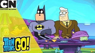 Teen Titans Go  Batmans Day Off  Cartoon Network UK 🇬🇧 [upl. by Aloek]